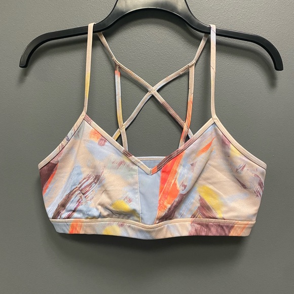ALO Yoga Goddess Sports Bra-Modernist Multi-Size Large - Picture 5 of 10
